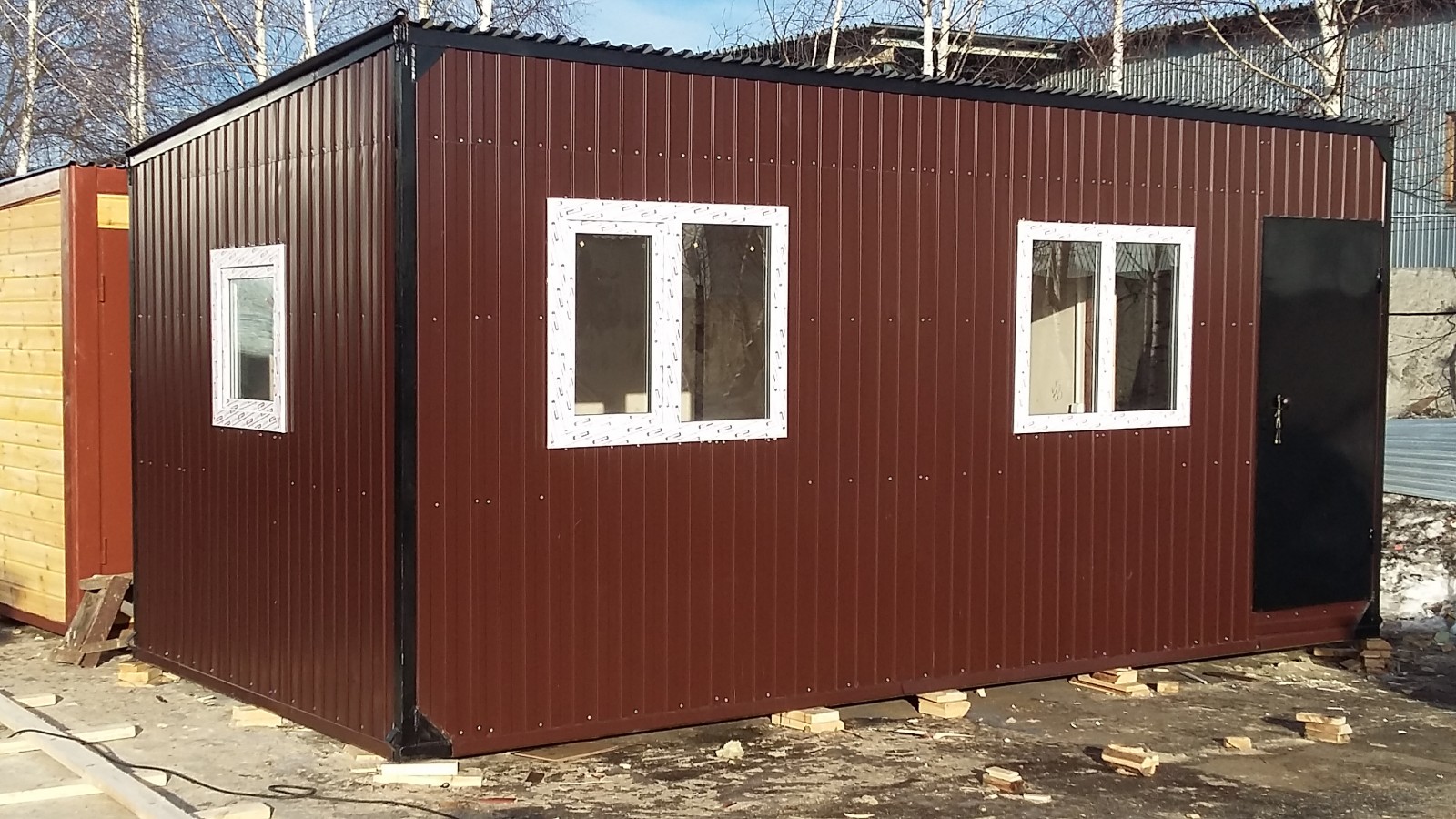 Металлические бытовки